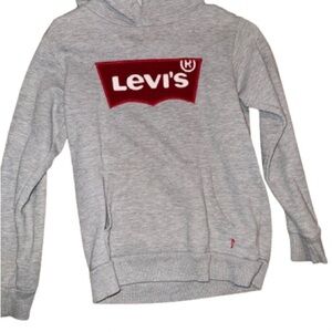 Levi's Red and Gray Hoodie for Men